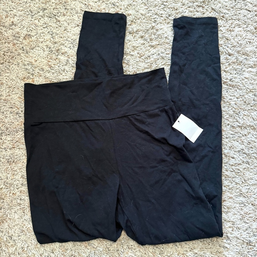 Junior Women’s NEW (L) Black Leggings Pants